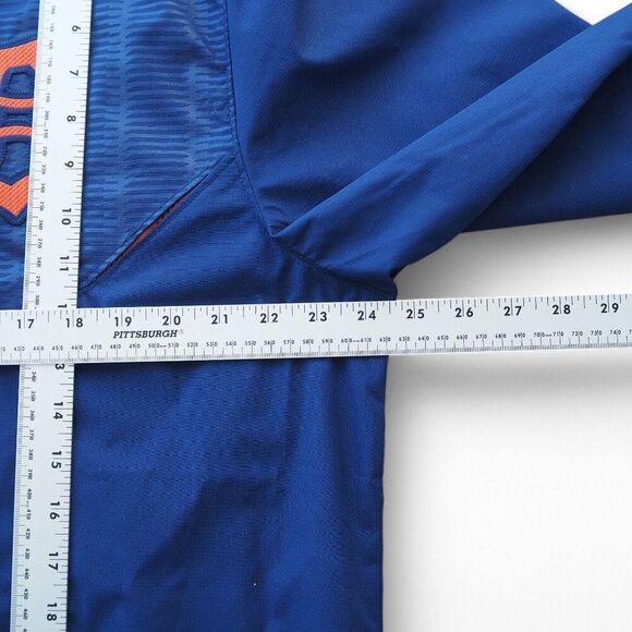 Majestic Detroit Tigers MLB Baseball Cool Base Half Zip Pullover Jacket Men's M - Picture 11 of 12